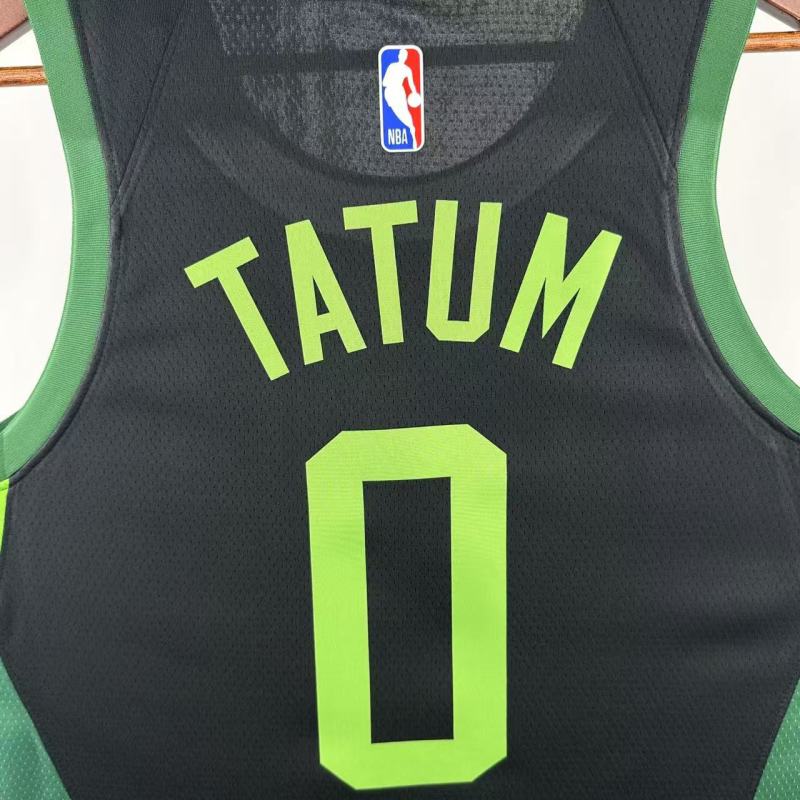 【 NBA 】Boston Celtics 2024/25 City Edition Swingman TATUM - NO.0