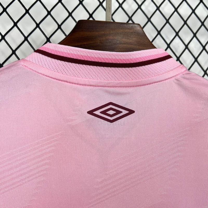 【 FAN 】Fluminense 2024/2025 Pink October Jersey
