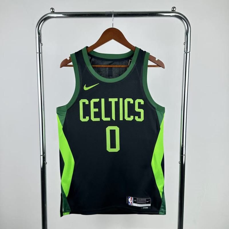 【 NBA 】Boston Celtics 2024/25 City Edition Swingman TATUM - NO.0