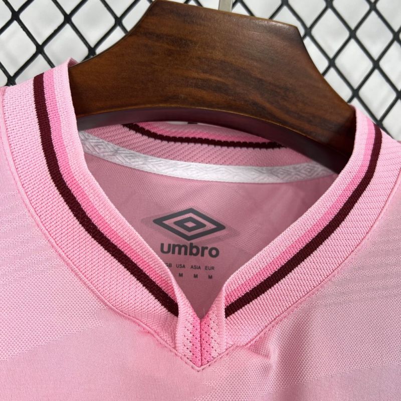 【 FAN 】Fluminense 2024/2025 Pink October Jersey