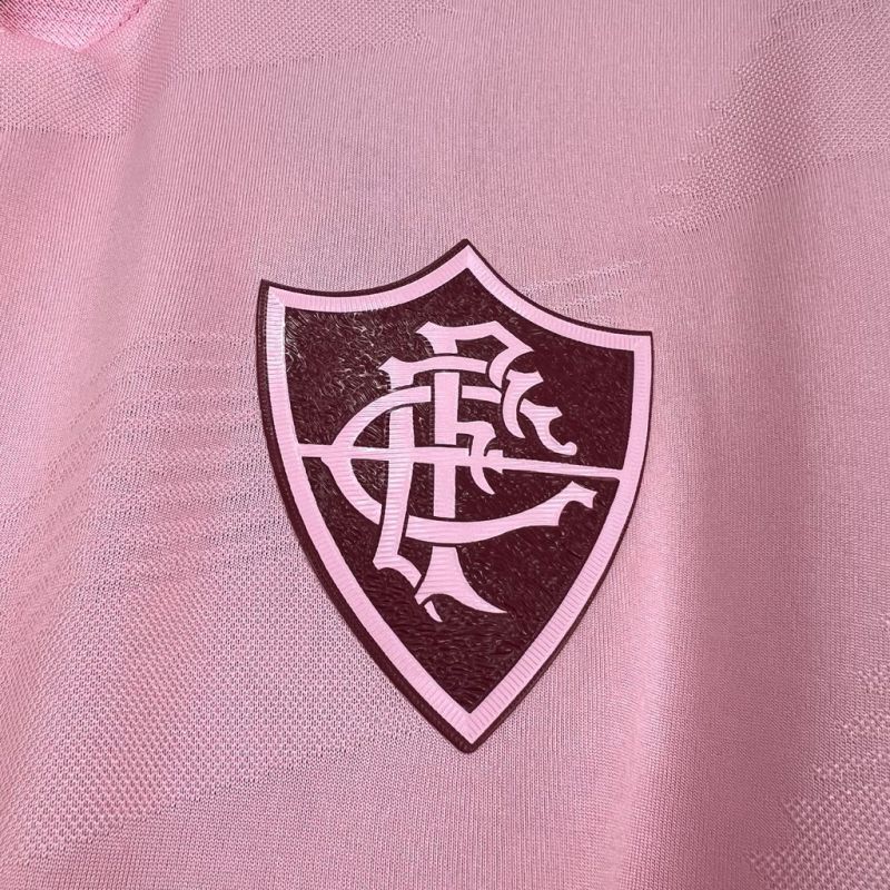【 FAN 】Fluminense 2024/2025 Pink October Jersey