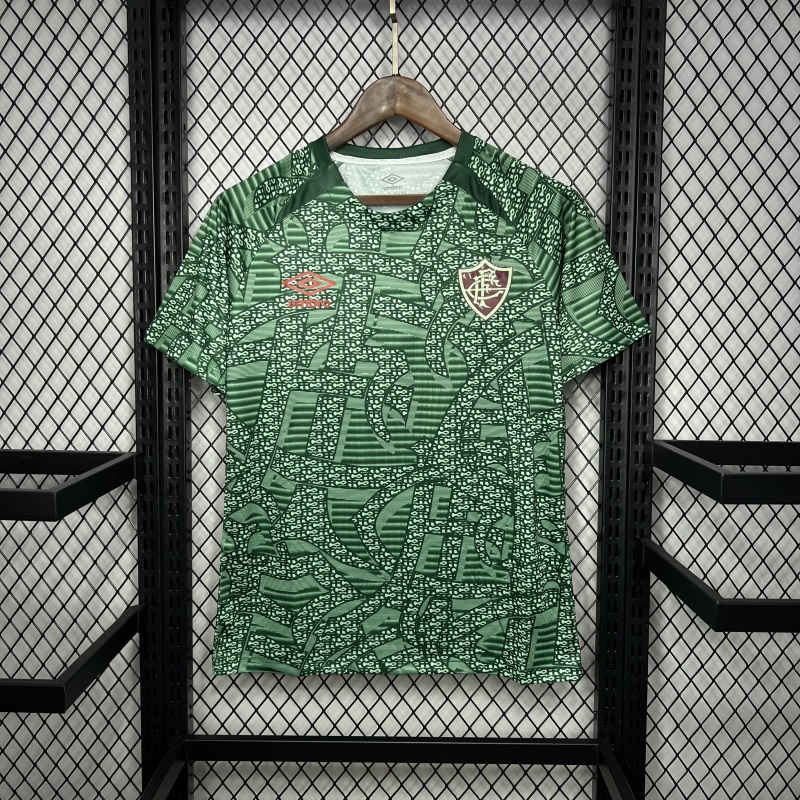 【 FAN 】Fluminense 2024/2025 Pre-match training Jersey