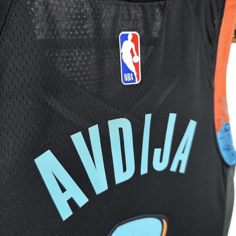 【 NBA 】Washington Wizards season 2024 AVDIJA Team Jersey NO.8 – City Edition