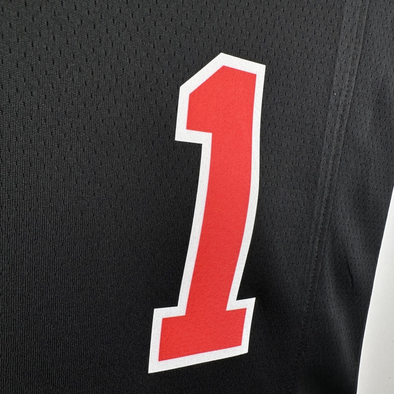 【 NBA 】Chicago Bulls Derrick Rose 2024 Swingman Jersey NO.1  - City Edition