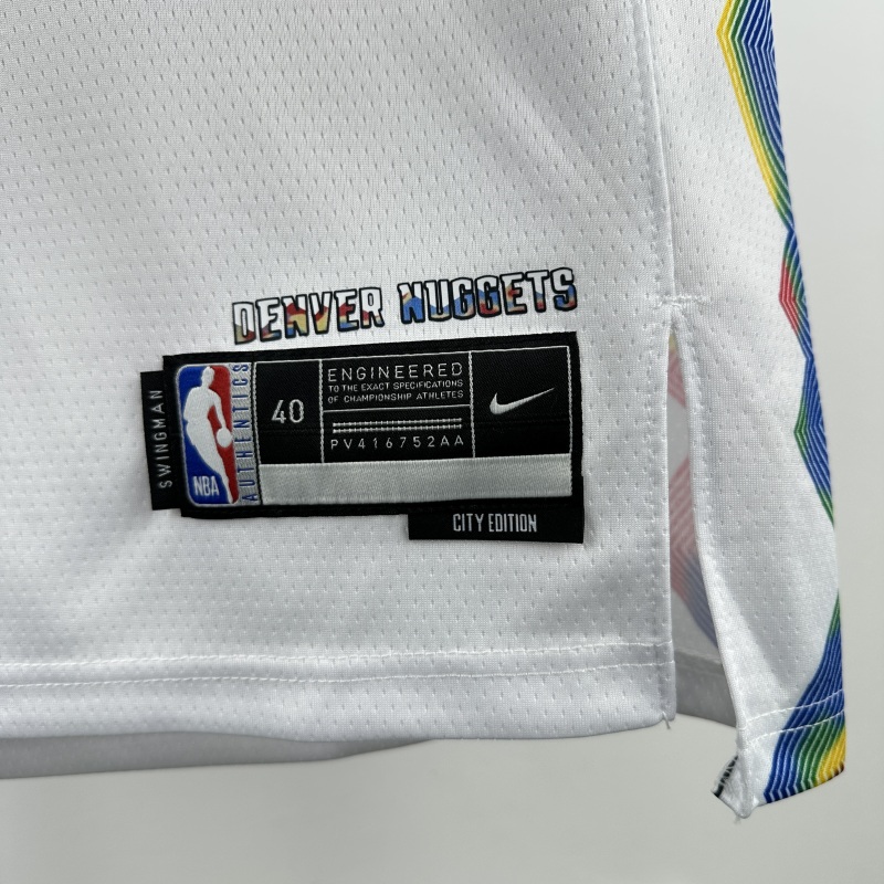 【 NBA 】Denver Nuggets season 2025 MURRAY Team Jersey NO.27 – City Edition