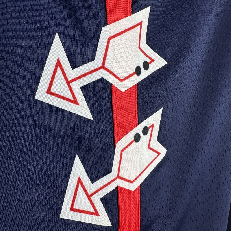 【 NBA 】Philadelphia 76ers season 2024 EMBIID Team Jersey NO.21 – City Edition