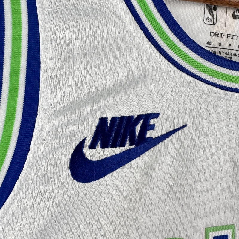 【 NBA 】Minnesota Timberwolves season 2024 ROSE Team Jersey NO.25 – City Edition