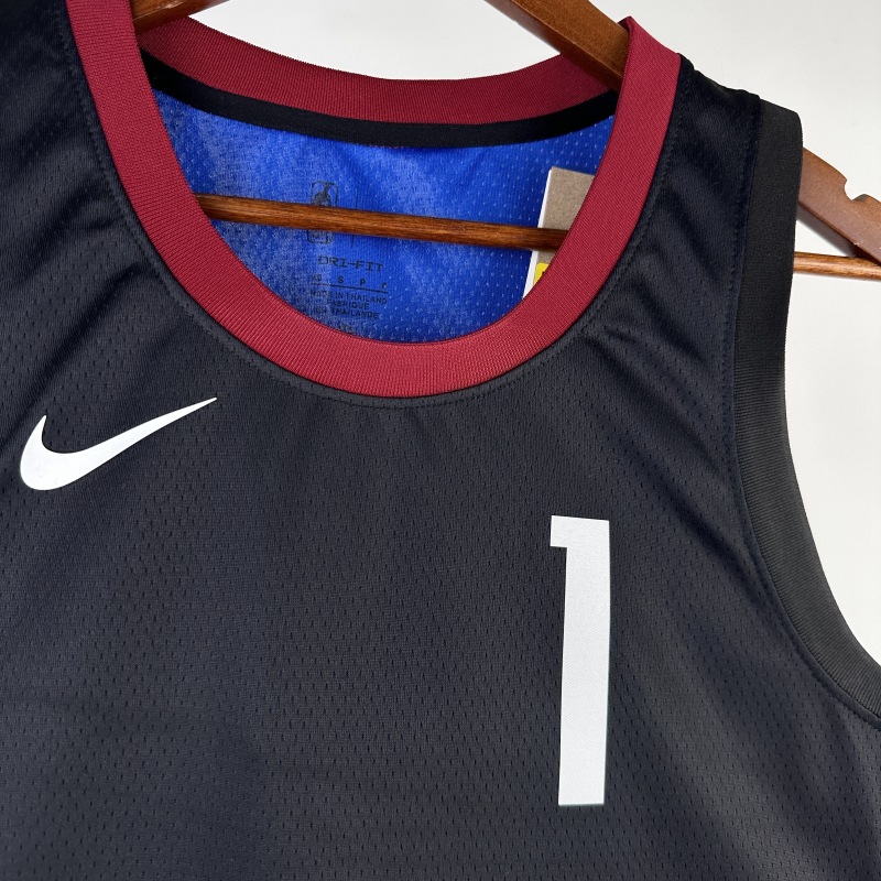 【 NBA 】Denver Nuggets season 2024 PORTER JR. Team Jersey NO.1 – City Edition