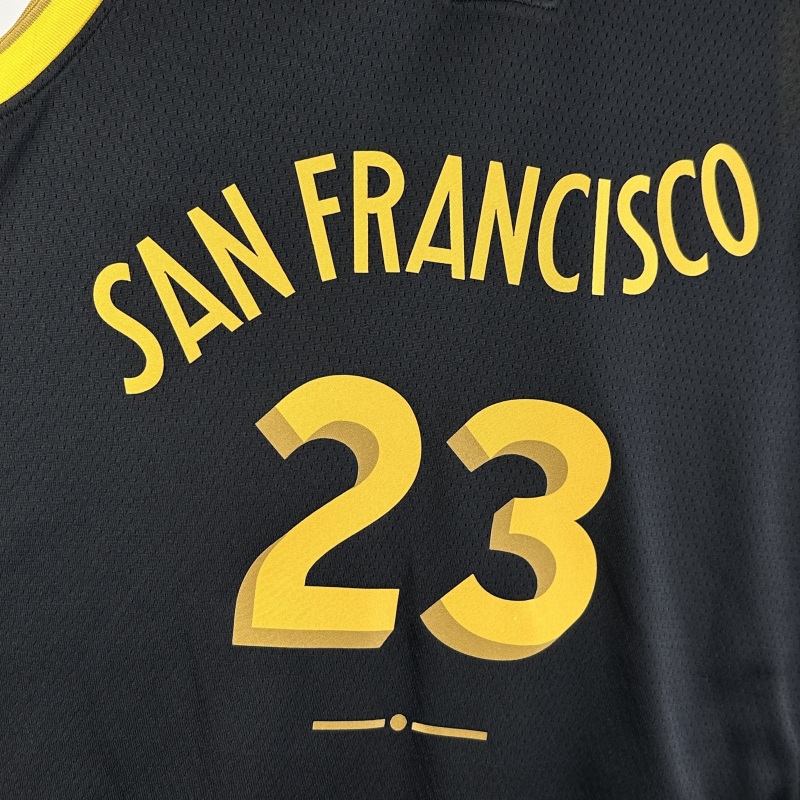 【 NBA 】Golden State Warriors season 2024 GREEN Team Jersey NO.23 – City Edition