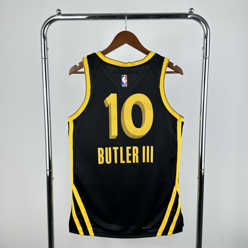 【 NBA 】Golden State Warriors season 2024 BUTLER III Team Jersey NO.10 – City Edition