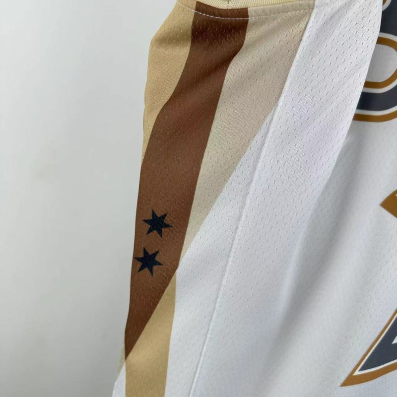 【 NBA 】Chicago Bulls season City 2025 Edition White Jersey No.0 - City Edition