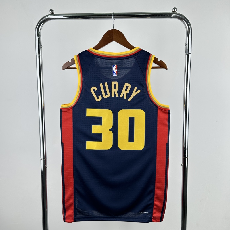 【 NBA 】Golden State Warriors season 2025 CURRY Team Jersey NO.30 – City Edition