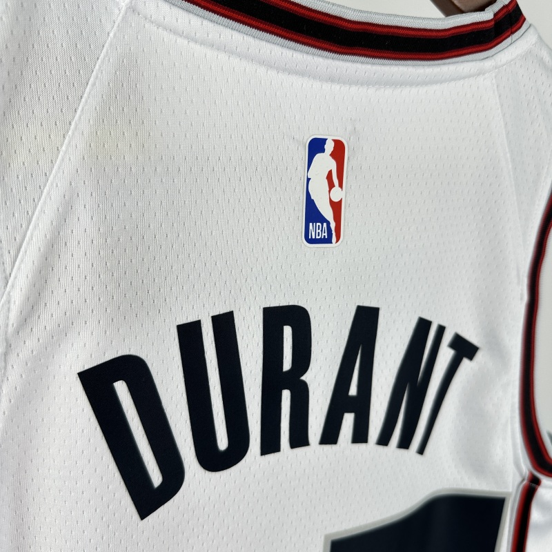 【 NBA 】Houston Rockets season 2025 DURANT Team Jersey NO.35 – City Edition
