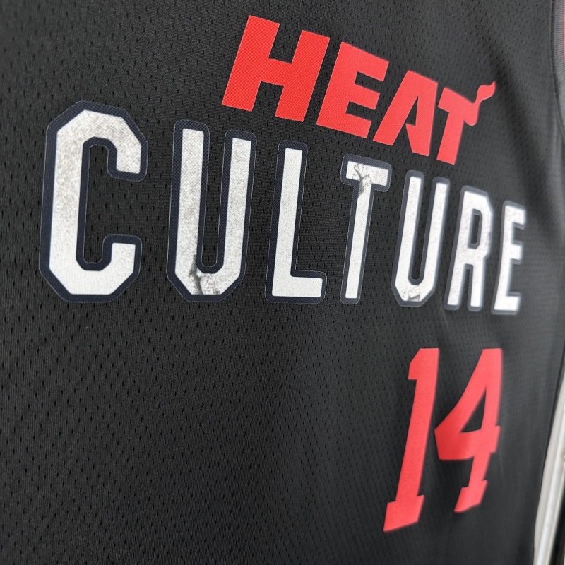 【 NBA 】Miami Heat season 2024 HERRO Team Jersey NO.14  – City Edition
