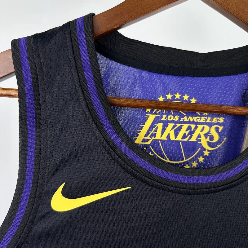 【 NBA 】Los Angeles Lakers season 2025 Dončić Team Jersey NO.77 – City Edition
