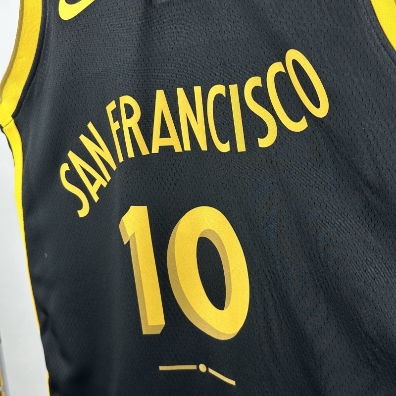 【 NBA 】Golden State Warriors season 2024 BUTLER III Team Jersey NO.10 – City Edition