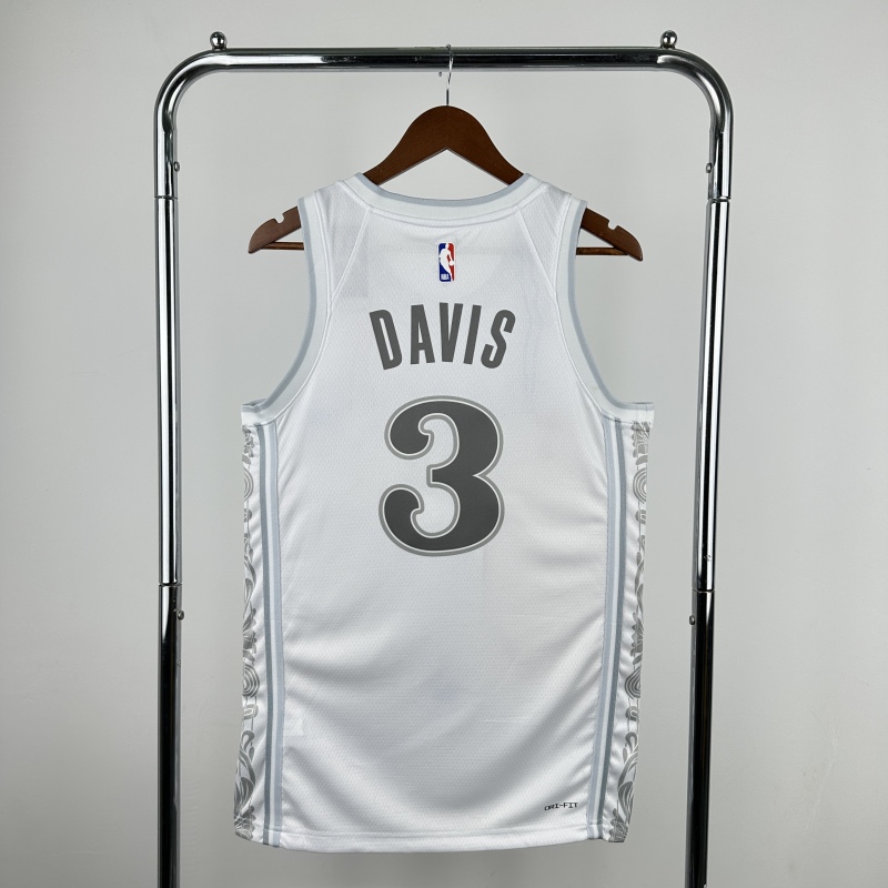 【 NBA 】Dallas Mavericks season 2025 DAVIS Team Jersey NO.3 – City Edition
