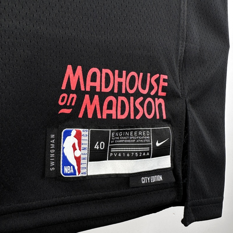 【 NBA 】Chicago Bulls Scottie Pippen 2024 Swingman Jersey NO.23 - City Edition