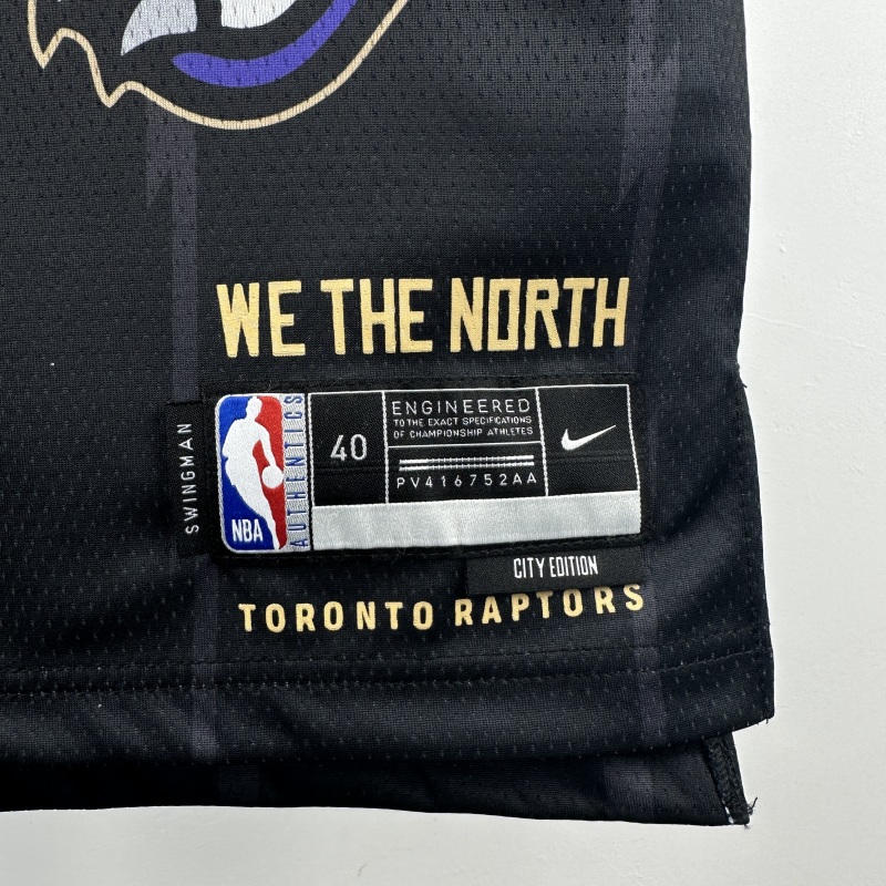 【 NBA 】Toronto Raptors season 2025 BARRETT Team Jersey NO.9 – City Edition