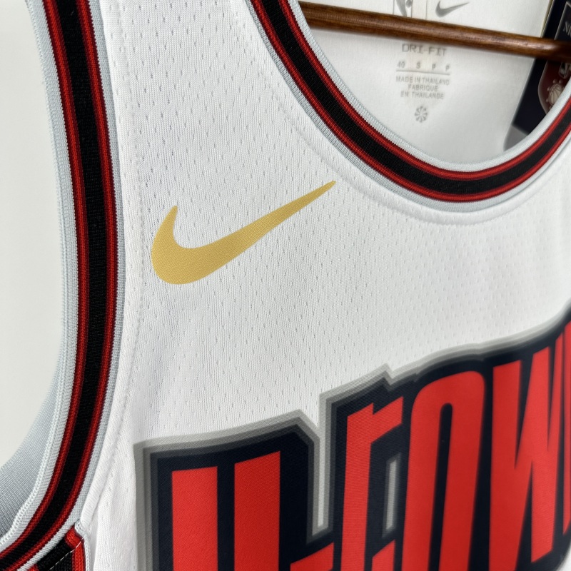 【 NBA 】Houston Rockets season 2025 DURANT Team Jersey NO.35 – City Edition