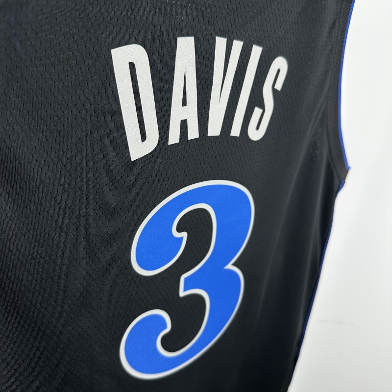 【 NBA 】Dallas Mavericks season 2024 DAVIS Team Jersey NO.3 – City Edition