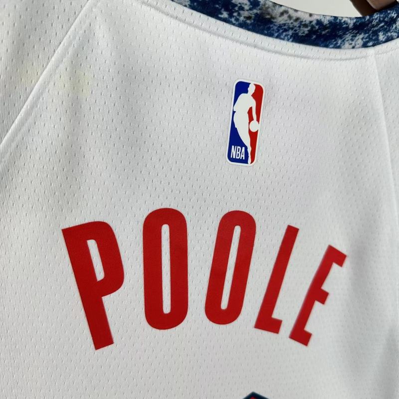 【 NBA 】Washington Wizards season 2025 POOLE Team Jersey NO.13 – City Edition