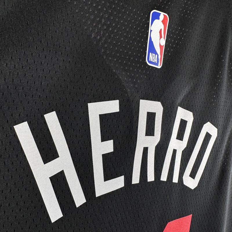 【 NBA 】Miami Heat season 2024 HERRO Team Jersey NO.14  – City Edition