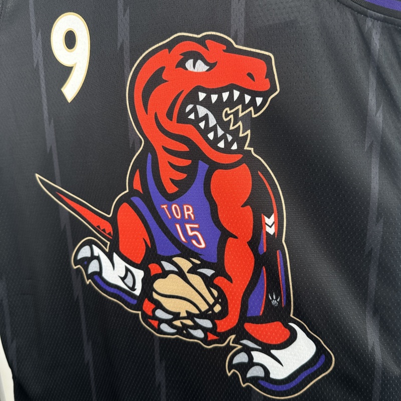 【 NBA 】Toronto Raptors season 2025 BARRETT Team Jersey NO.9 – City Edition