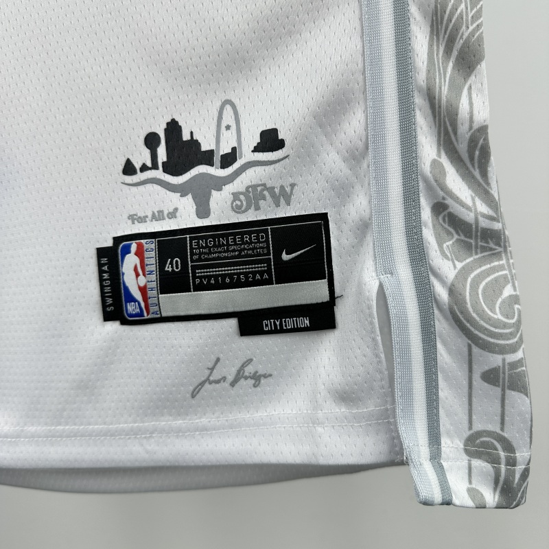 【 NBA 】Dallas Mavericks season 2025 DAVIS Team Jersey NO.3 – City Edition