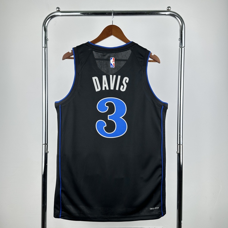 【 NBA 】Dallas Mavericks season 2024 DAVIS Team Jersey NO.3 – City Edition