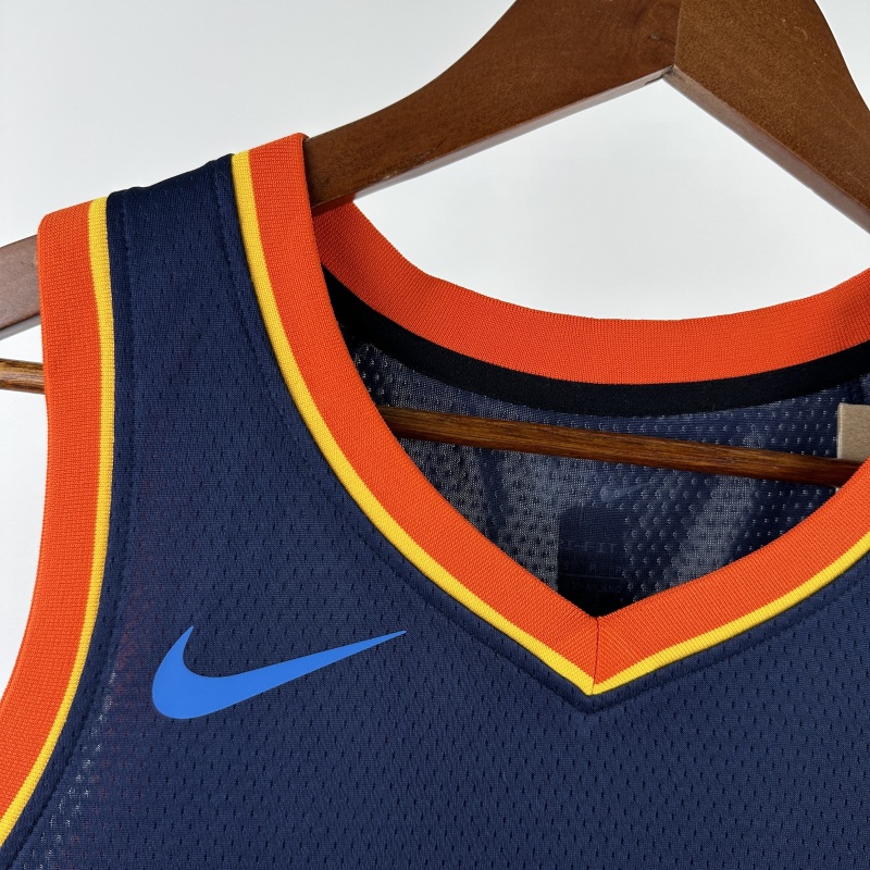 【 NBA 】Oklahoma City Thunder season 2025 HOLMGREN Team Jersey NO.7 – City Edition