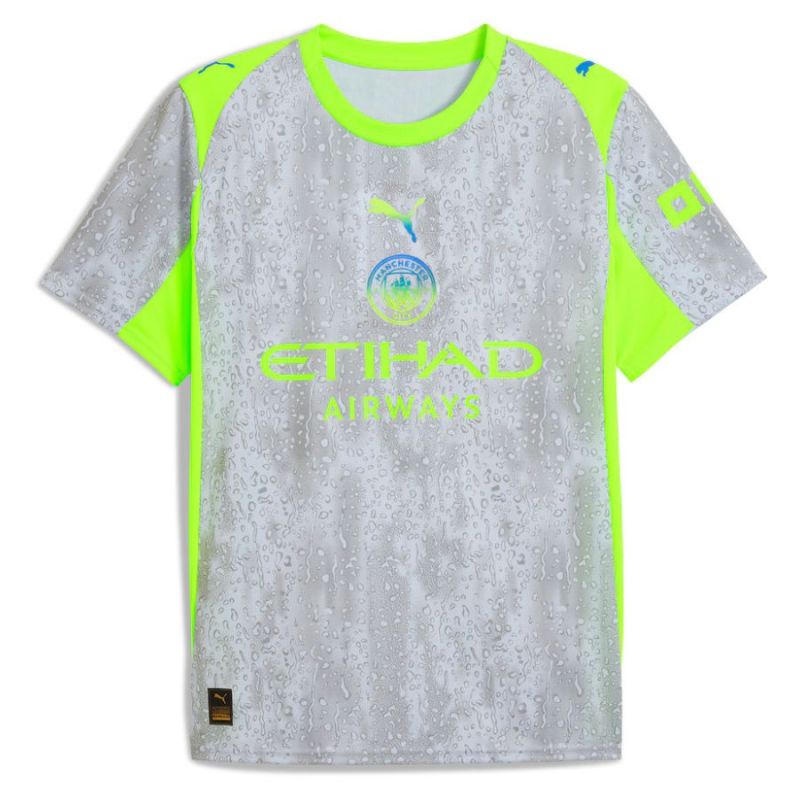 【 Kids Kit 】2025-26 Manchester City THIRD kids Football jersey