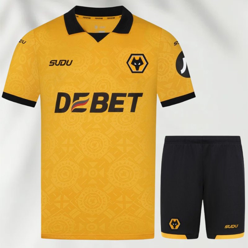【 kids 】Wolves 2025/2026 Home Jersey