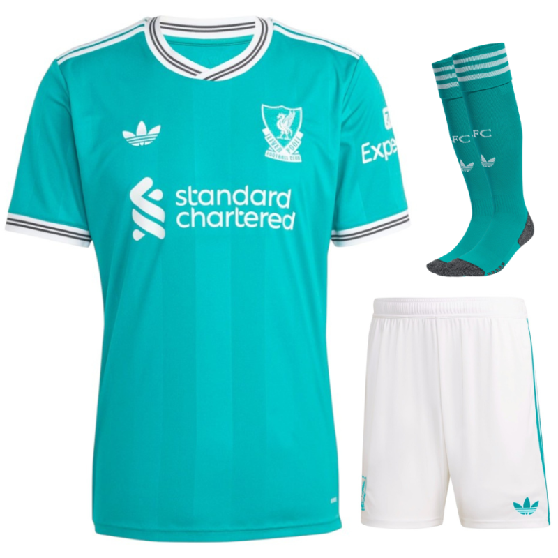 【 KIDS KIT 】LIVERPOOL 2025/2026 THIRD JERSEY