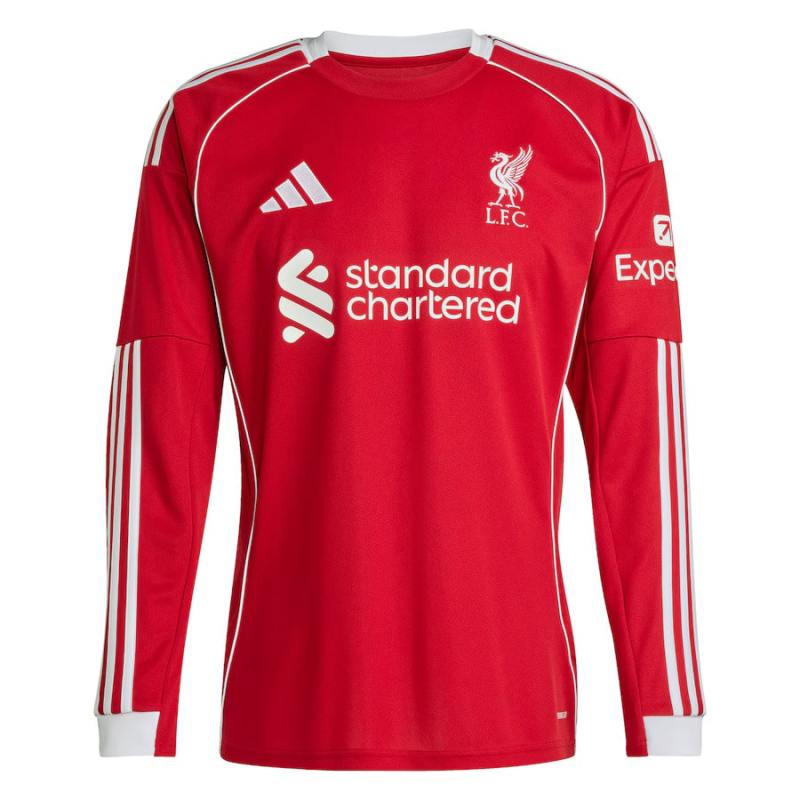 LIVERPOOL 2025/2026 HOME LONG SLEEVES JERSEY