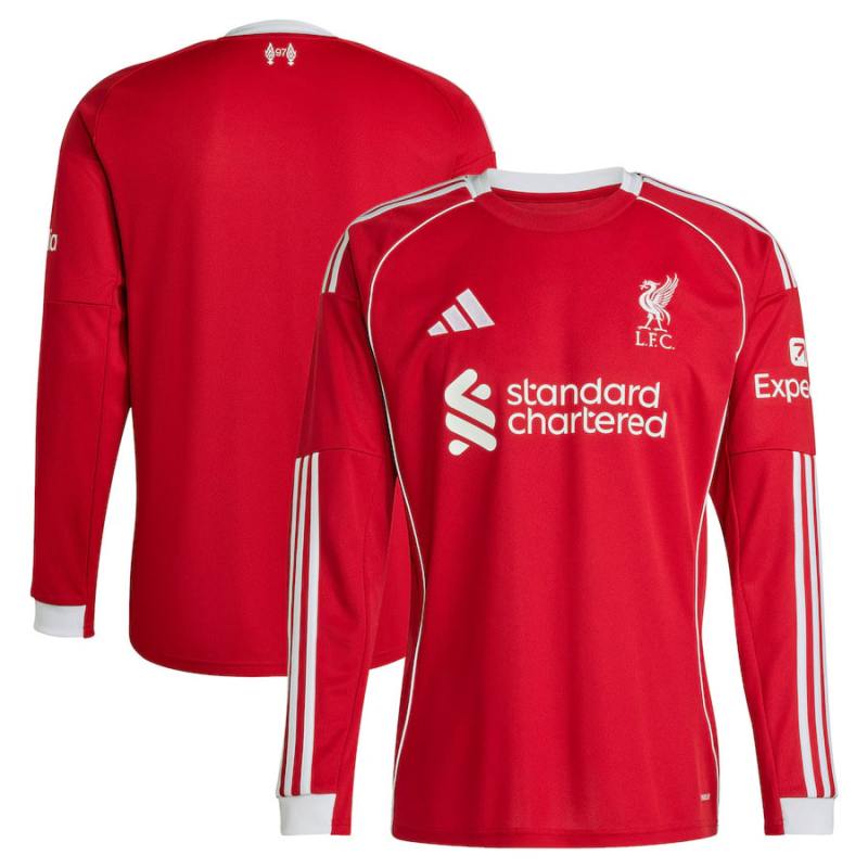 LIVERPOOL 2025/2026 HOME LONG SLEEVES JERSEY