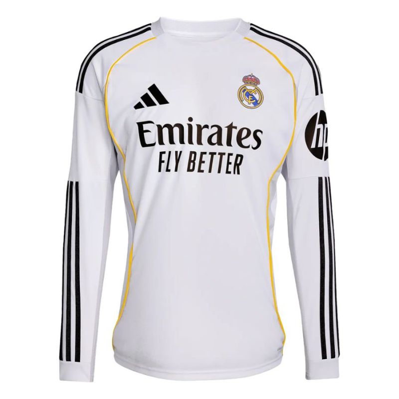 REAL MADRID HOME 2025 2026 LONG SLEEVED