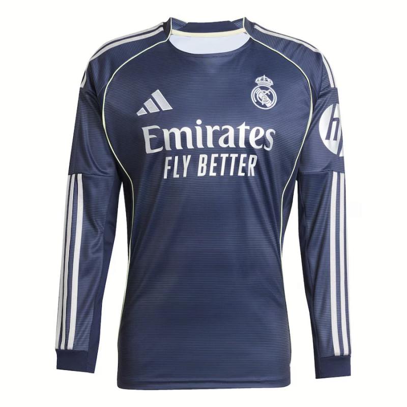 REAL MADRID AWAY 2025 2026 LONG SLEEVED