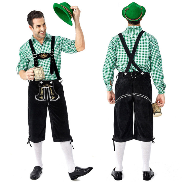 Wholesale Mens Lederhosen Outfit - Traditional Bavarian Set