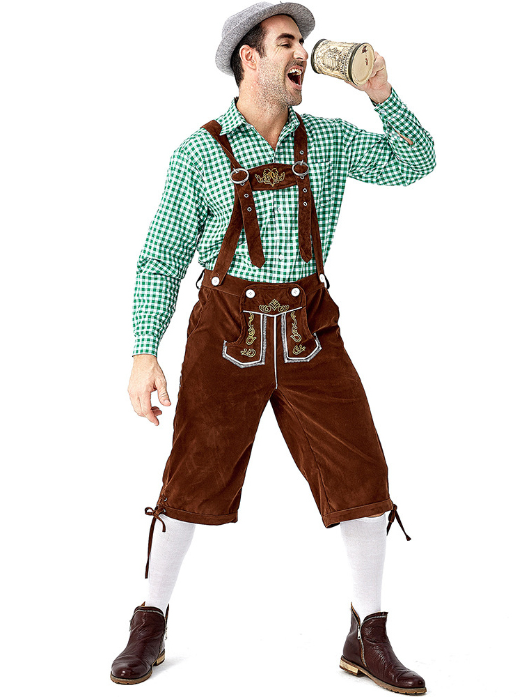 Wholesale Mens Lederhosen Outfit - Traditional Bavarian Set