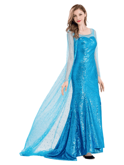 Ice Queen Gown – Iconic Halloween Costumes for Women