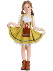 Wholesale Girls Oktoberfest Beer Costume - Beer Maid Girl Outfit