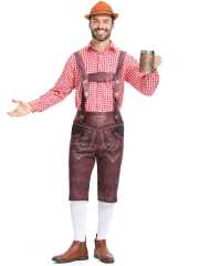 Wholesale Mens Oktoberfest Outfit - German Outfit Lederhosen Set