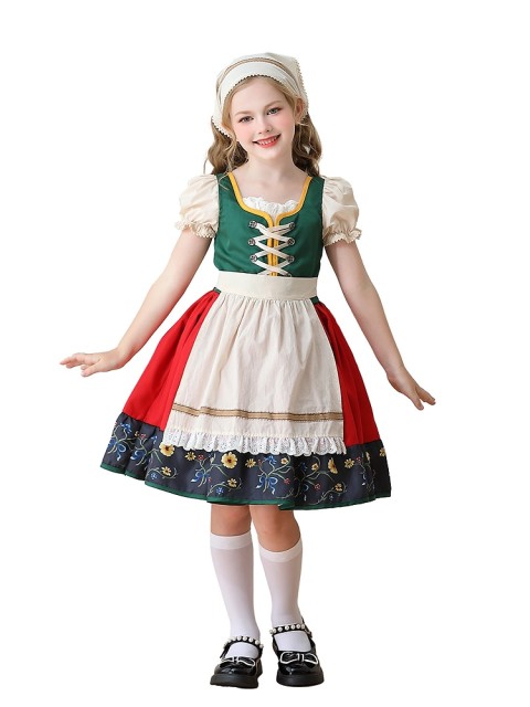 Wholesale German Oktoberfest Girl Dress - Bavarian Set