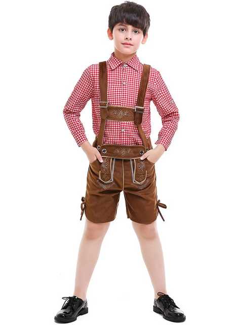 Wholesale Boys Lederhose Oktoberfest - Traditional German Set