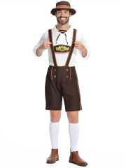 Wholesale Mens Lederhosen Costume - Bavarian Oktoberfest Outfit