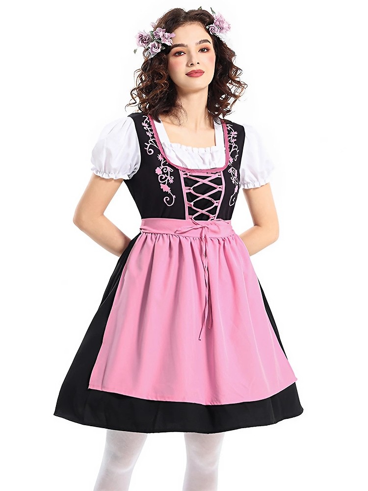 Wholesale Bavarian Dirndl Dress - Oktoberfest Womens Costume