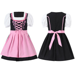Wholesale Girls Bavarian Dress & Pet - Oktoberfest Dirndl Costume