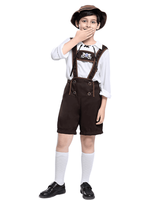 Wholesale Boys Lederhosen Outfit - German Oktoberfest Costumes