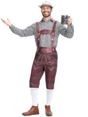 Wholesale Mens Oktoberfest Outfit - German Outfit Lederhosen Set